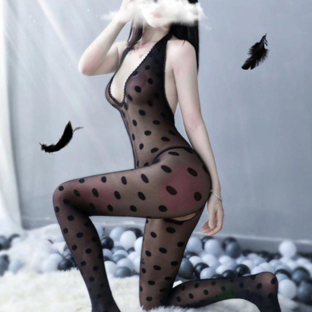 Polka Dot Sexy Intricate Lingerie